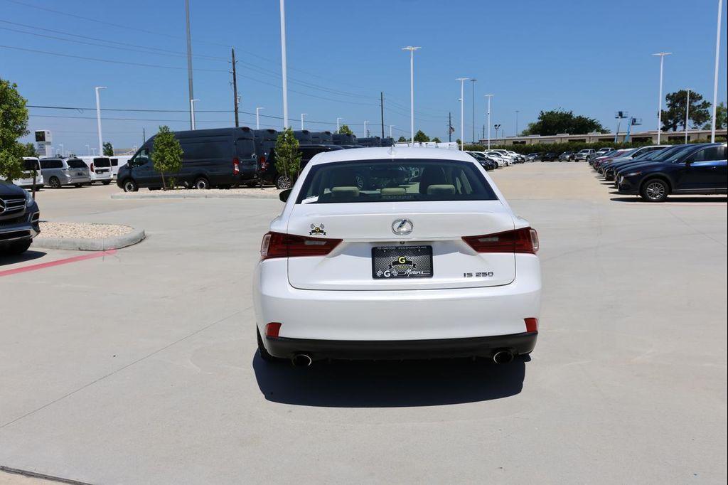 used 2015 Lexus IS 250 car, priced at $18,995