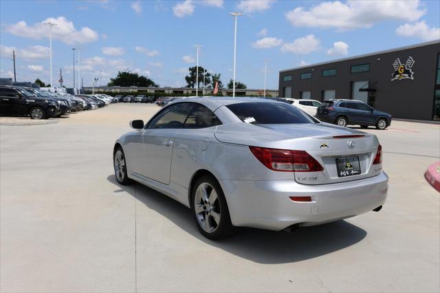 used 2010 Lexus IS 250C car, priced at $14,895