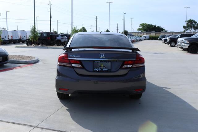 used 2015 Honda Civic car, priced at $13,795