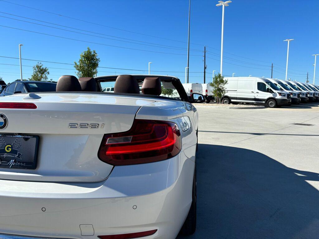 used 2016 BMW 228 car, priced at $13,995
