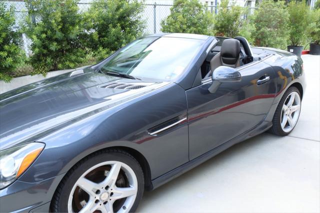 used 2015 Mercedes-Benz SLK-Class car, priced at $14,995