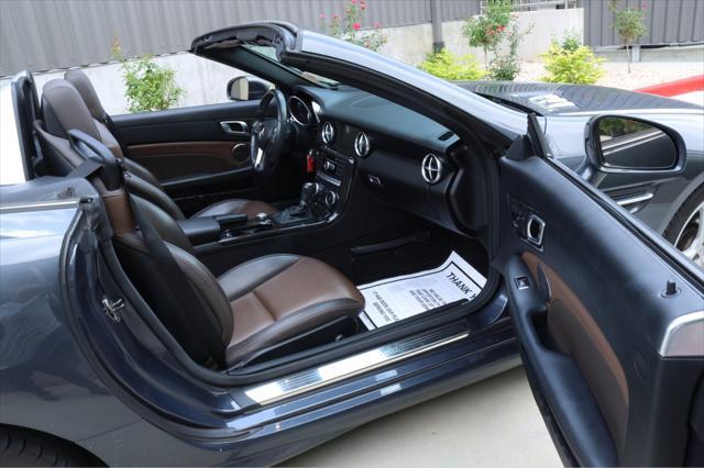 used 2015 Mercedes-Benz SLK-Class car, priced at $14,995