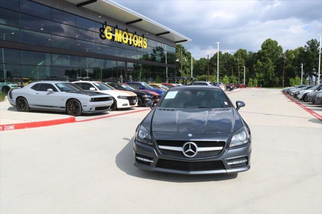 used 2015 Mercedes-Benz SLK-Class car, priced at $14,495