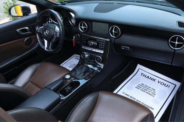 used 2015 Mercedes-Benz SLK-Class car, priced at $14,995