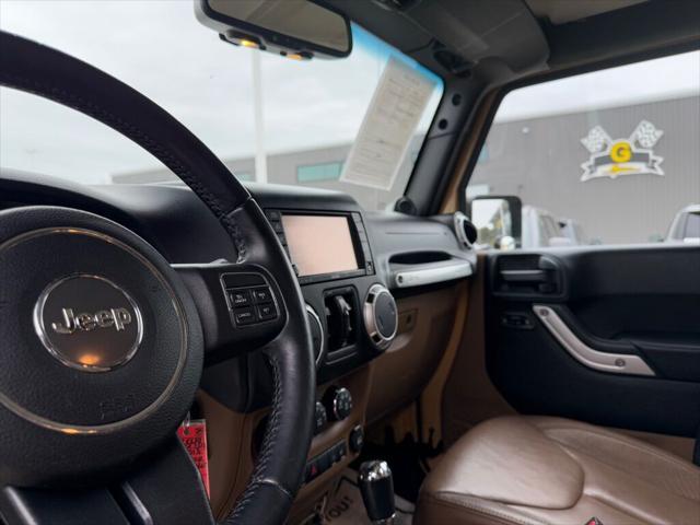 used 2013 Jeep Wrangler Unlimited car, priced at $16,995