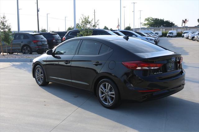 used 2018 Hyundai Elantra car, priced at $12,995