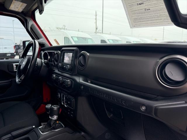 used 2020 Jeep Wrangler car, priced at $19,995