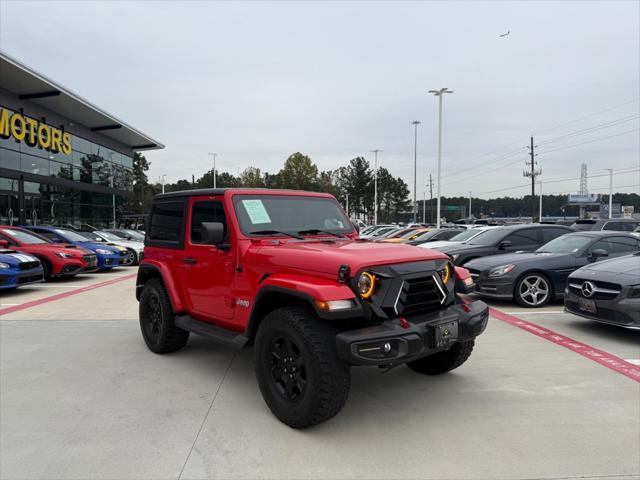 used 2020 Jeep Wrangler car, priced at $19,995