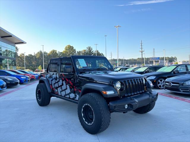 used 2020 Jeep Wrangler Unlimited car, priced at $28,995