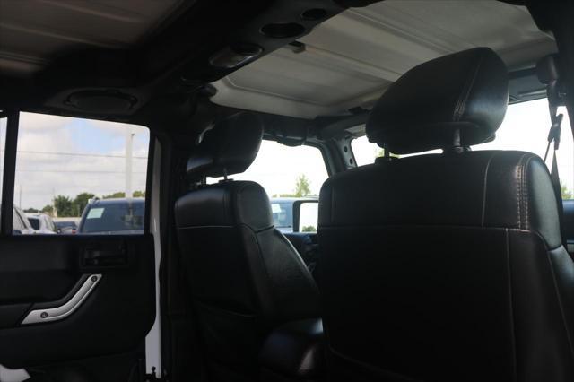 used 2012 Jeep Wrangler Unlimited car, priced at $15,995