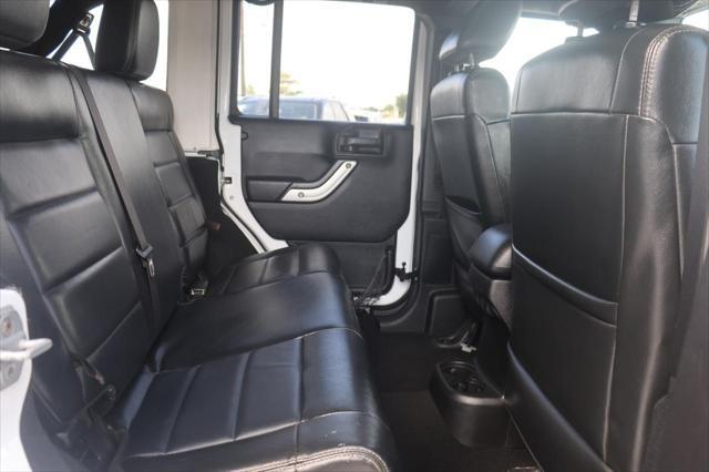 used 2012 Jeep Wrangler Unlimited car, priced at $15,995