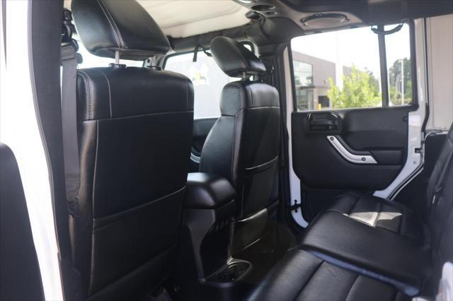 used 2012 Jeep Wrangler Unlimited car, priced at $15,995