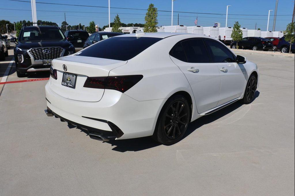 used 2018 Acura TLX car, priced at $14,995