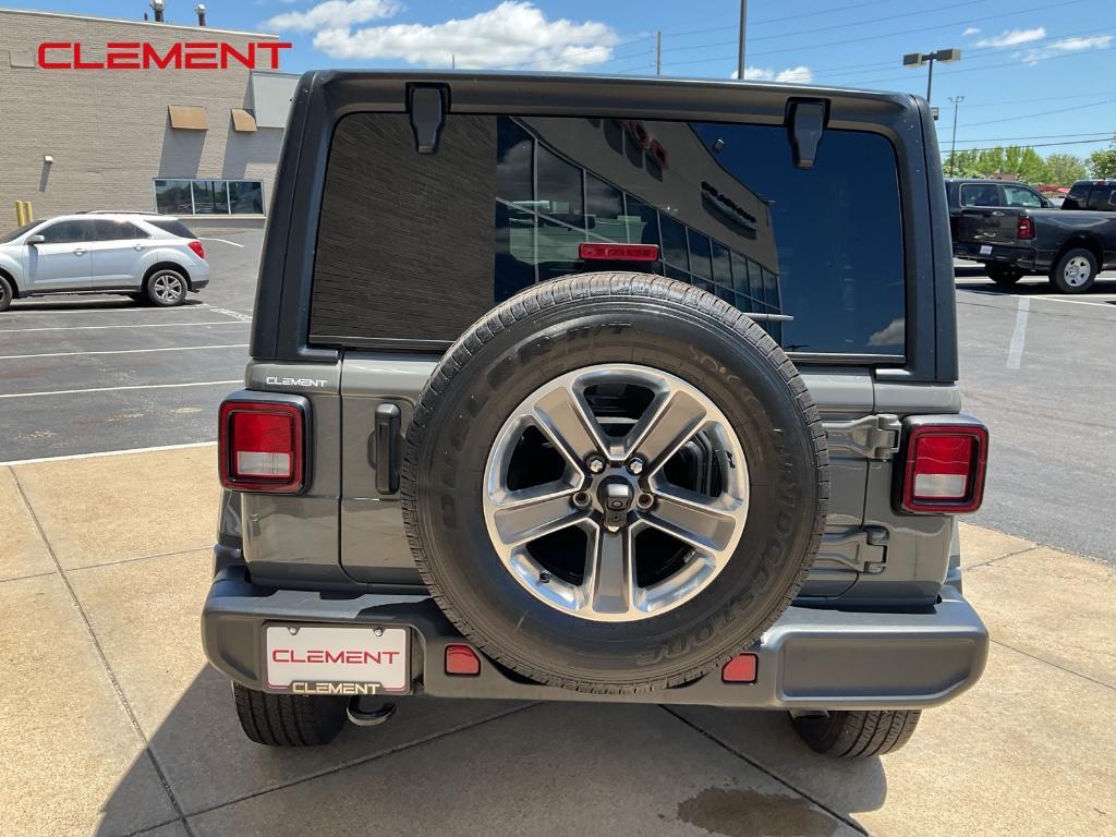 used 2021 Jeep Wrangler Unlimited car, priced at $31,544