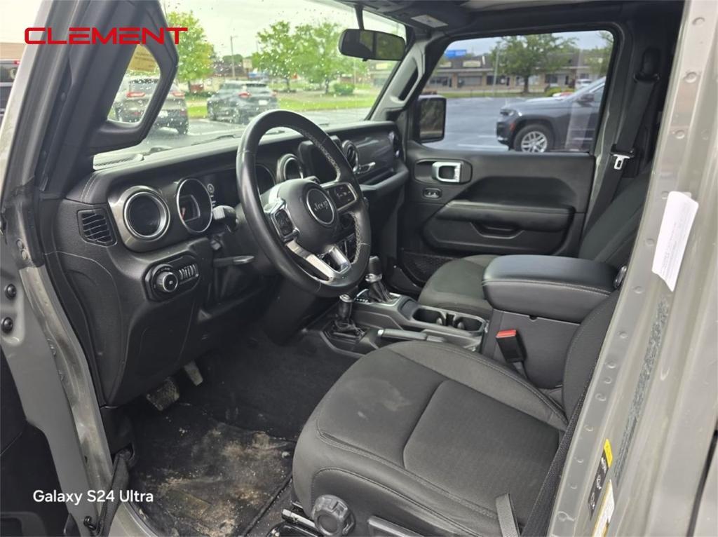 used 2021 Jeep Wrangler Unlimited car, priced at $31,544