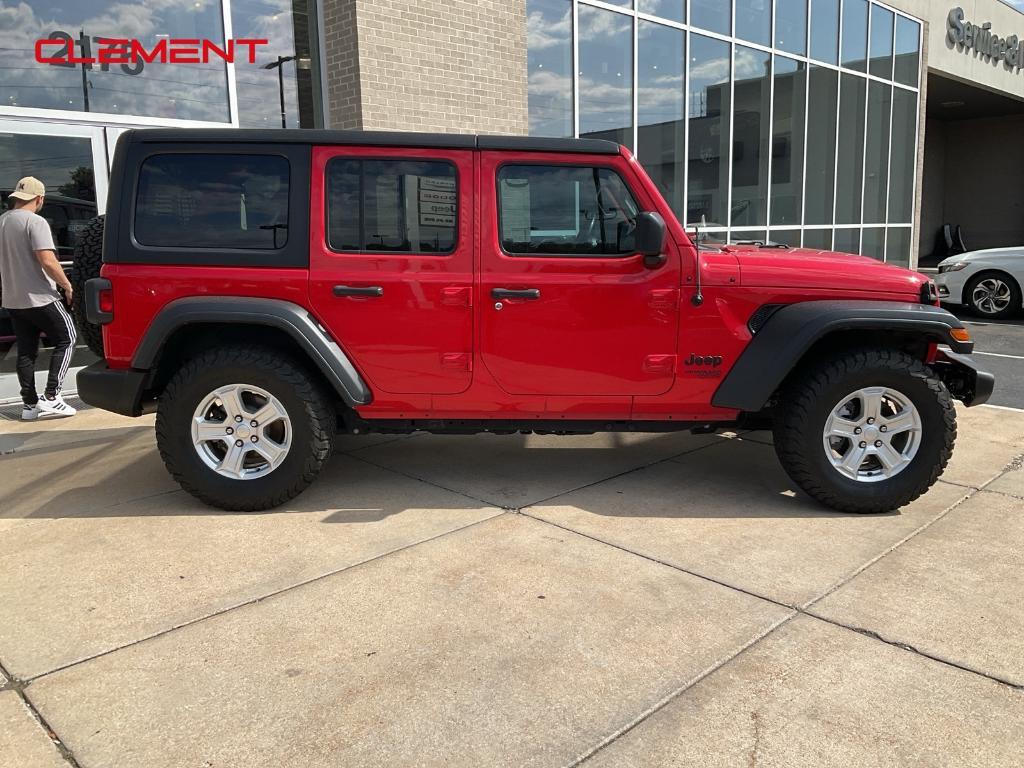 used 2019 Jeep Wrangler Unlimited car, priced at $21,493