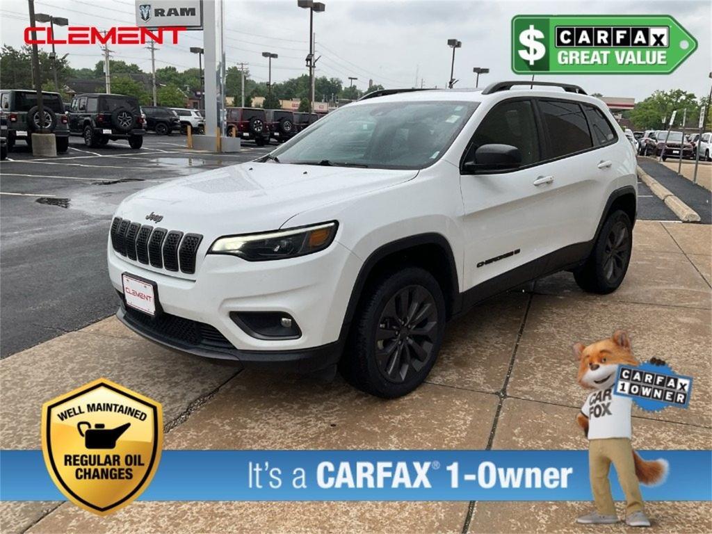 used 2021 Jeep Cherokee car, priced at $20,884