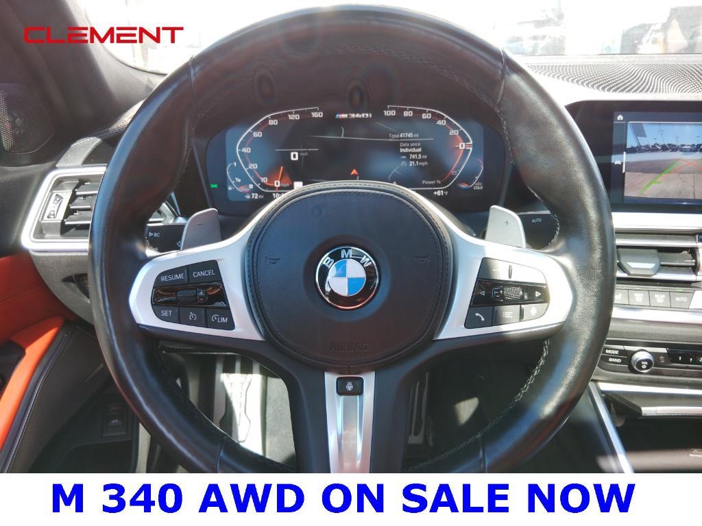 used 2021 BMW M340 car, priced at $42,000