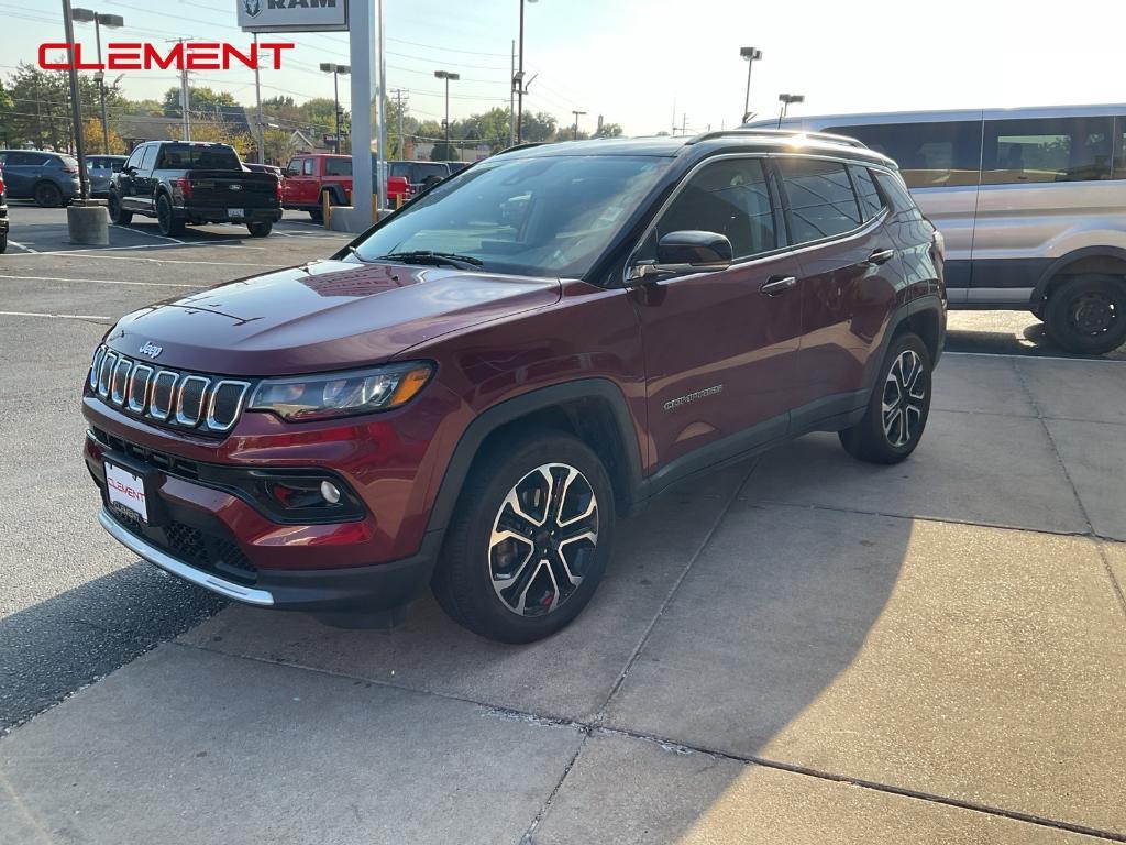 used 2022 Jeep Compass car, priced at $23,250