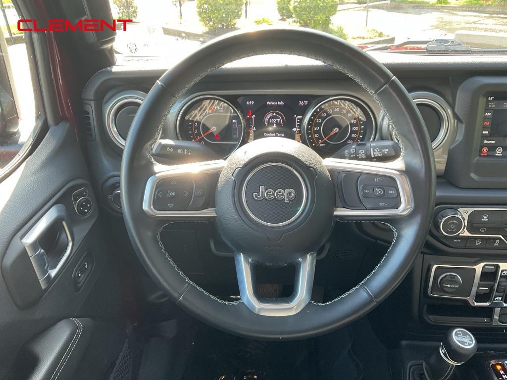 used 2021 Jeep Wrangler Unlimited car, priced at $30,641