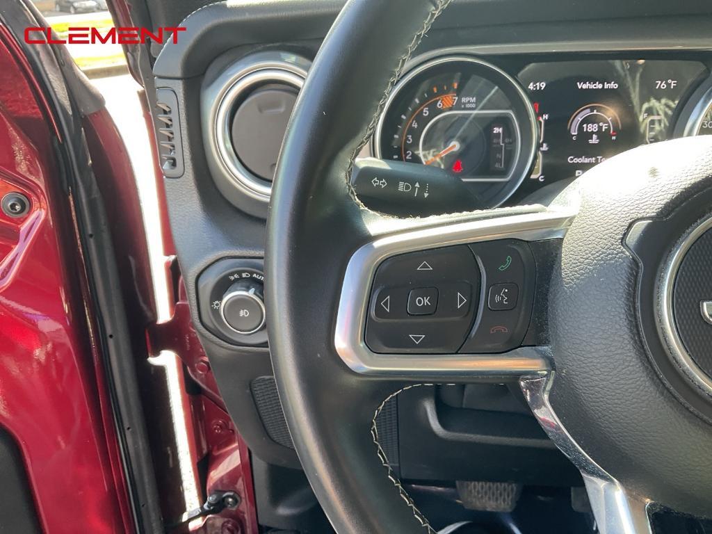 used 2021 Jeep Wrangler Unlimited car, priced at $30,641