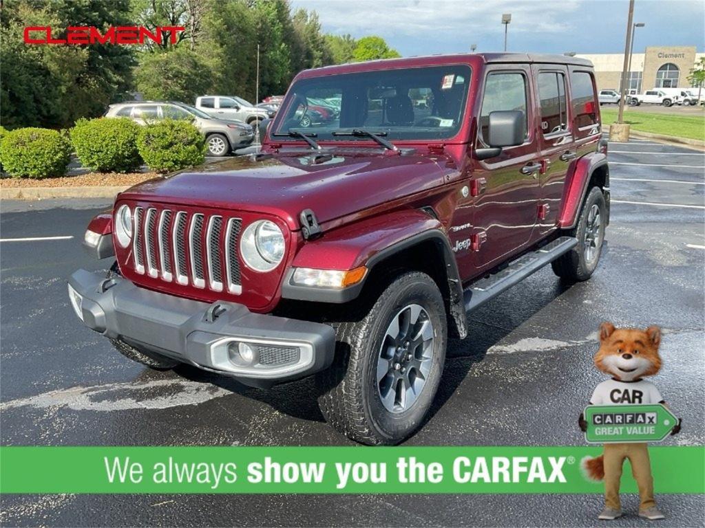 used 2021 Jeep Wrangler Unlimited car, priced at $30,641