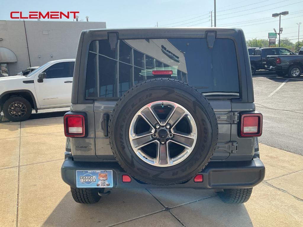 used 2022 Jeep Wrangler Unlimited car, priced at $34,500