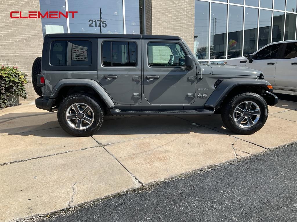 used 2022 Jeep Wrangler Unlimited car, priced at $34,500