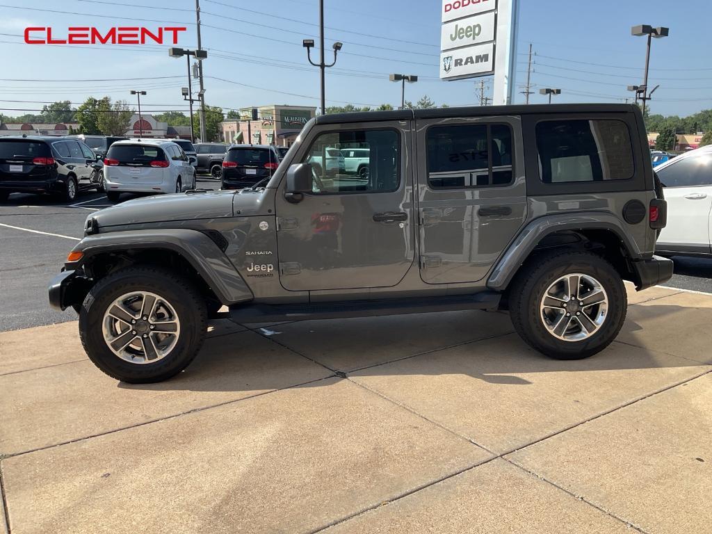 used 2022 Jeep Wrangler Unlimited car, priced at $34,500