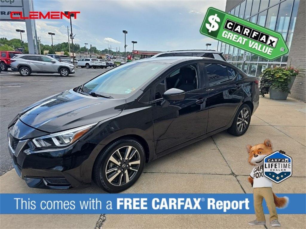 used 2021 Nissan Versa car, priced at $14,729