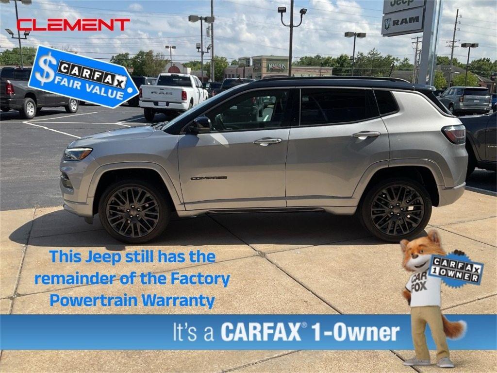 used 2022 Jeep Compass car, priced at $27,400