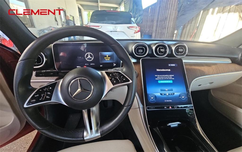 used 2023 Mercedes-Benz C-Class car, priced at $34,500