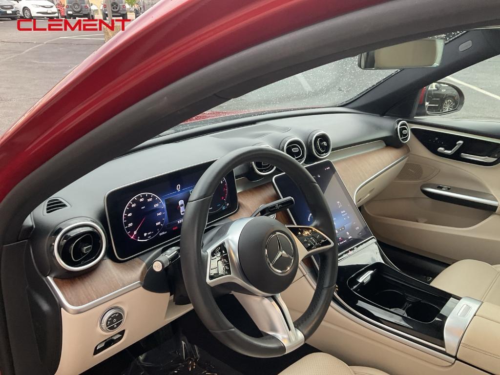 used 2023 Mercedes-Benz C-Class car, priced at $32,300