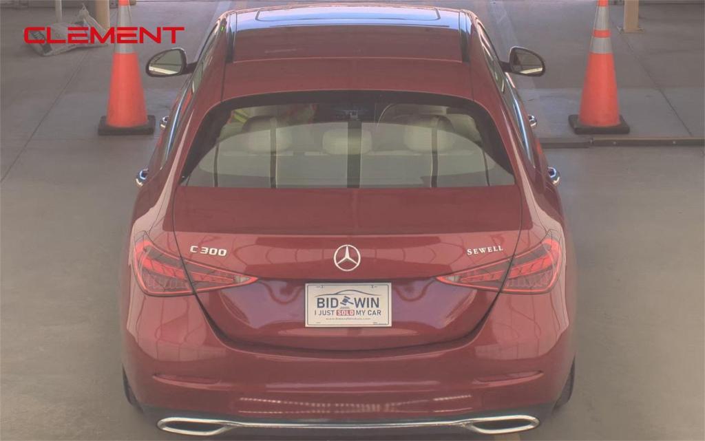 used 2023 Mercedes-Benz C-Class car, priced at $34,500