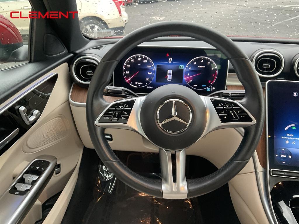 used 2023 Mercedes-Benz C-Class car, priced at $32,300