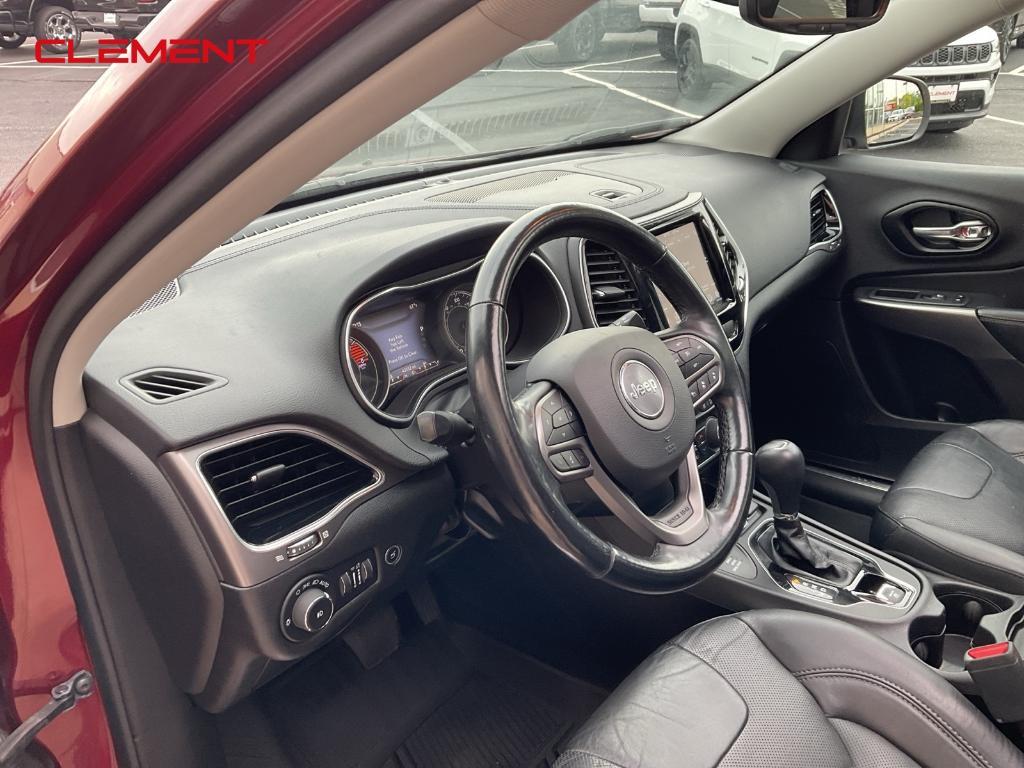 used 2021 Jeep Cherokee car, priced at $24,000