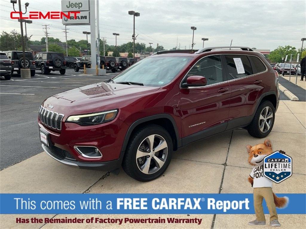 used 2021 Jeep Cherokee car, priced at $24,000