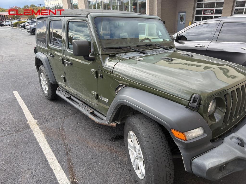 used 2021 Jeep Wrangler Unlimited car, priced at $25,484