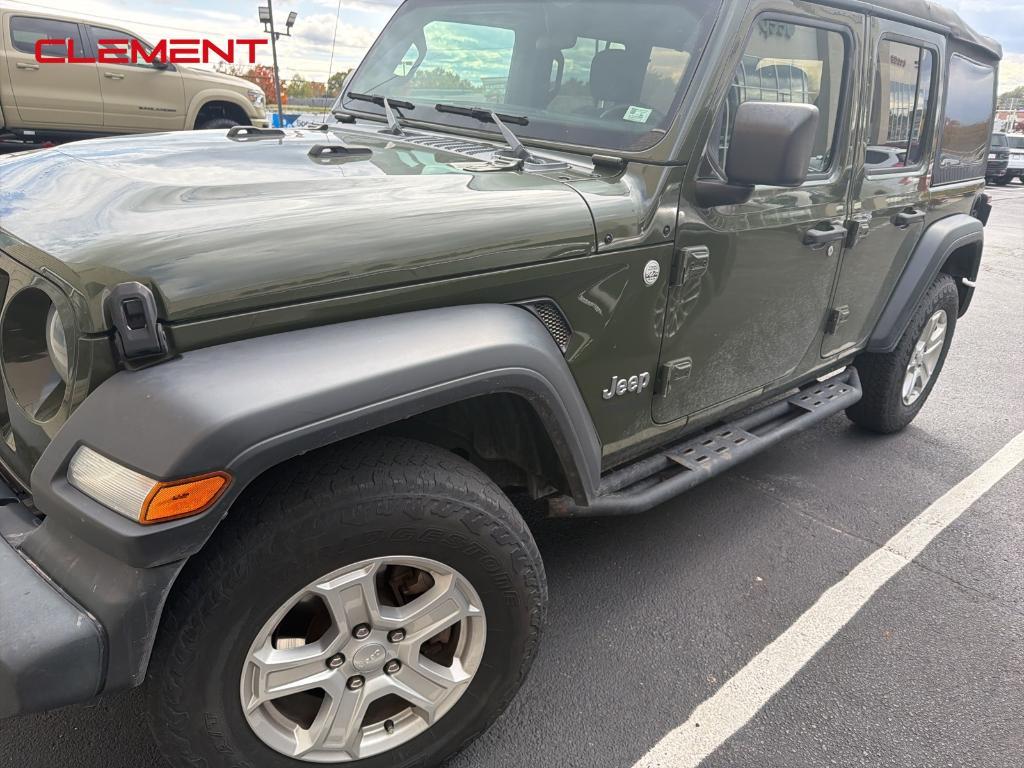 used 2021 Jeep Wrangler Unlimited car, priced at $25,484