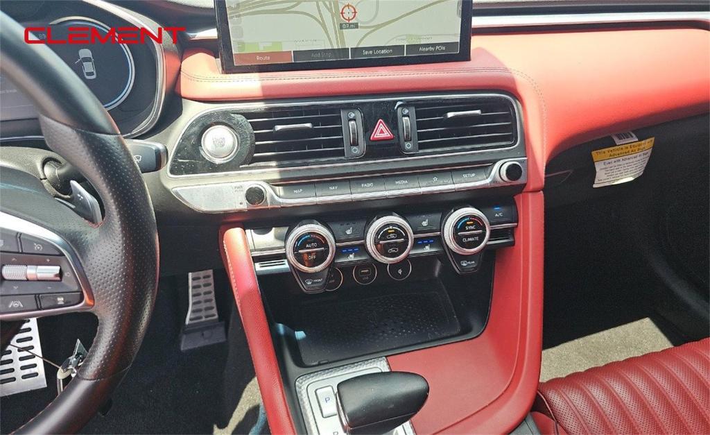 used 2023 Genesis G70 car, priced at $31,500