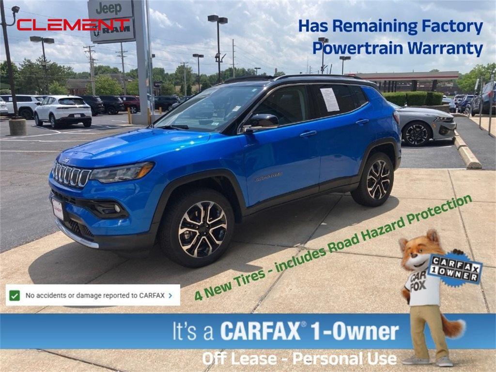 used 2022 Jeep Compass car, priced at $26,500