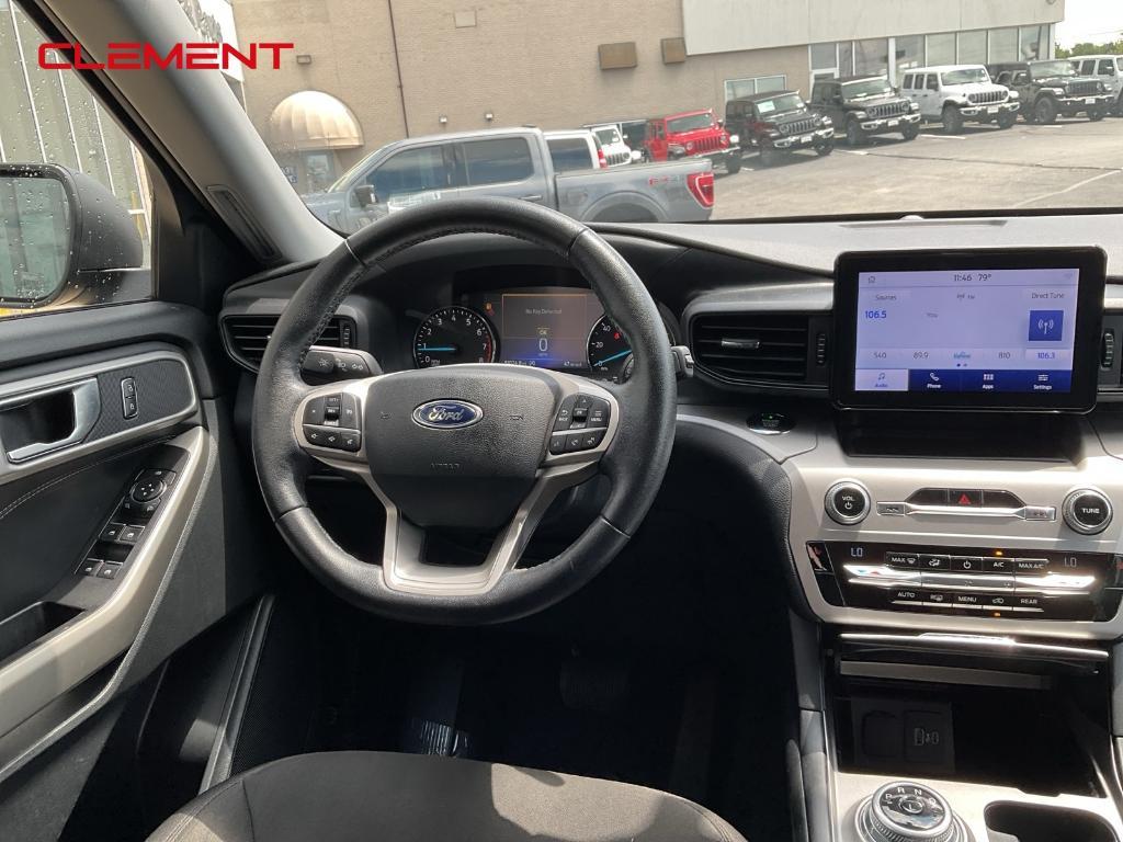 used 2021 Ford Explorer car, priced at $27,500