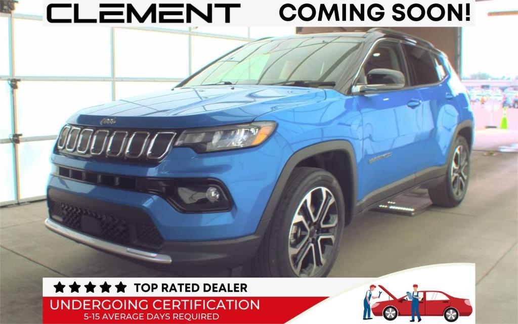 used 2022 Jeep Compass car, priced at $24,200