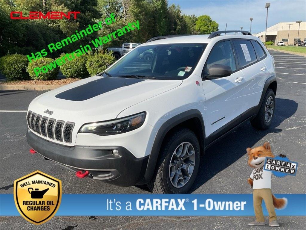 used 2021 Jeep Cherokee car, priced at $24,830