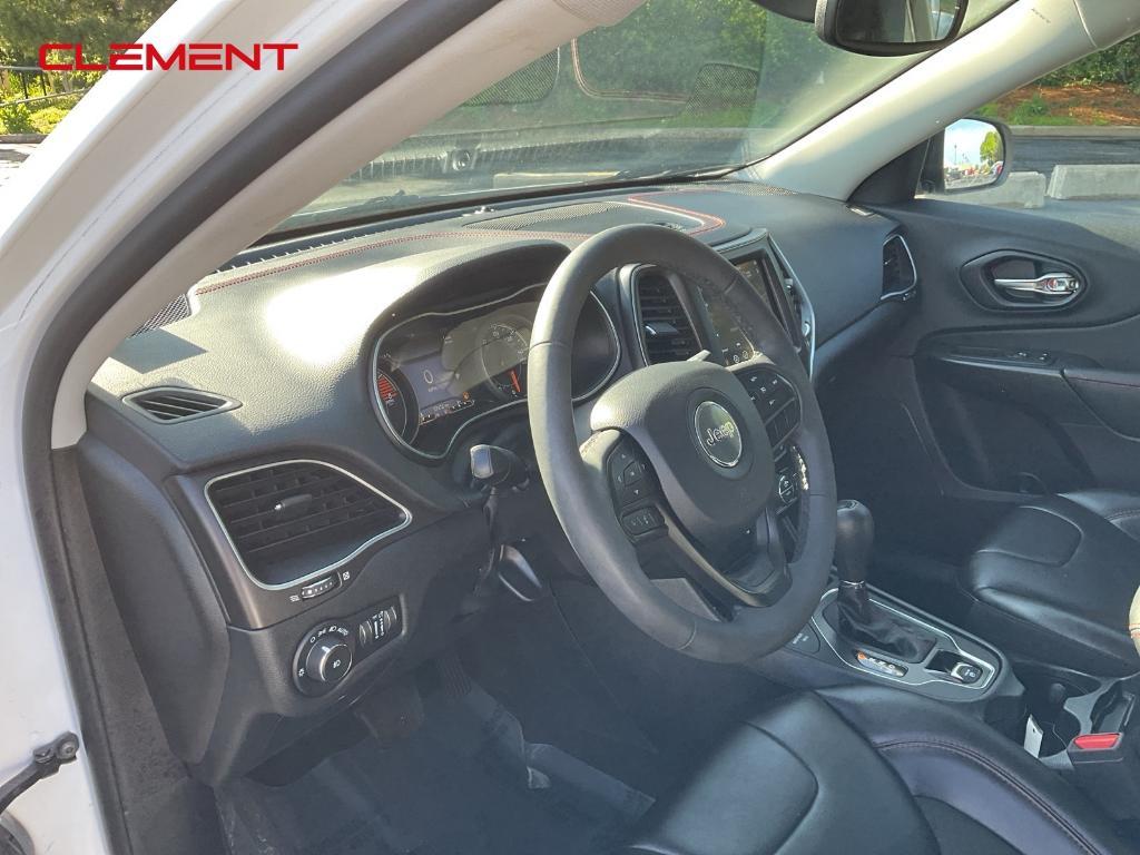 used 2021 Jeep Cherokee car, priced at $24,830