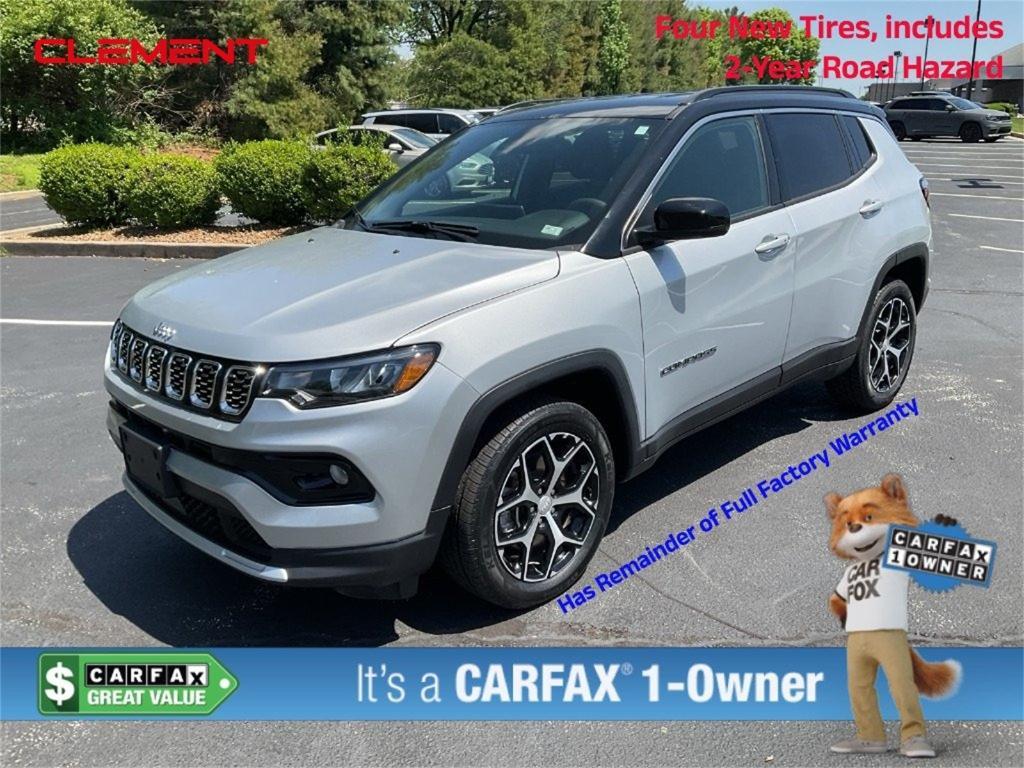 used 2024 Jeep Compass car, priced at $26,062