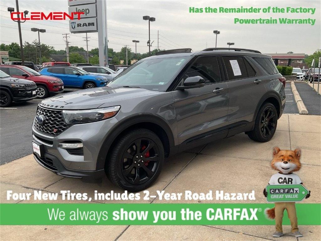 used 2021 Ford Explorer car, priced at $36,383