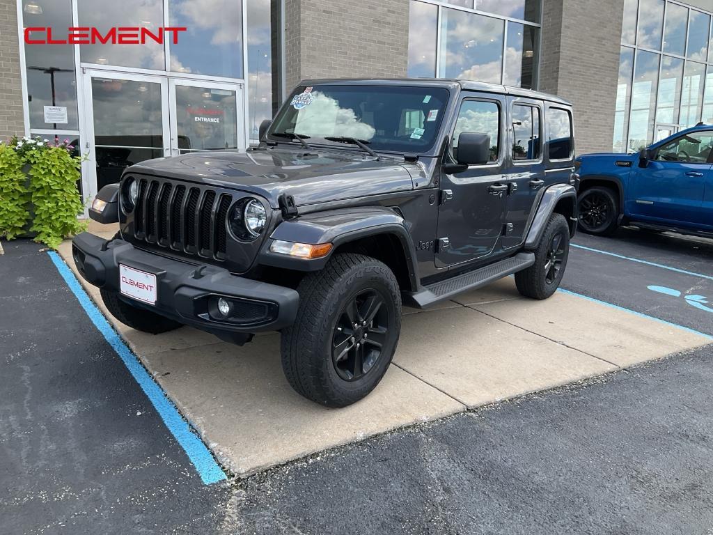 used 2021 Jeep Wrangler Unlimited car, priced at $36,000