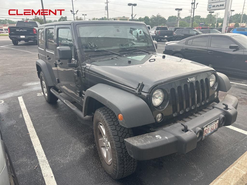 used 2017 Jeep Wrangler Unlimited car, priced at $23,920