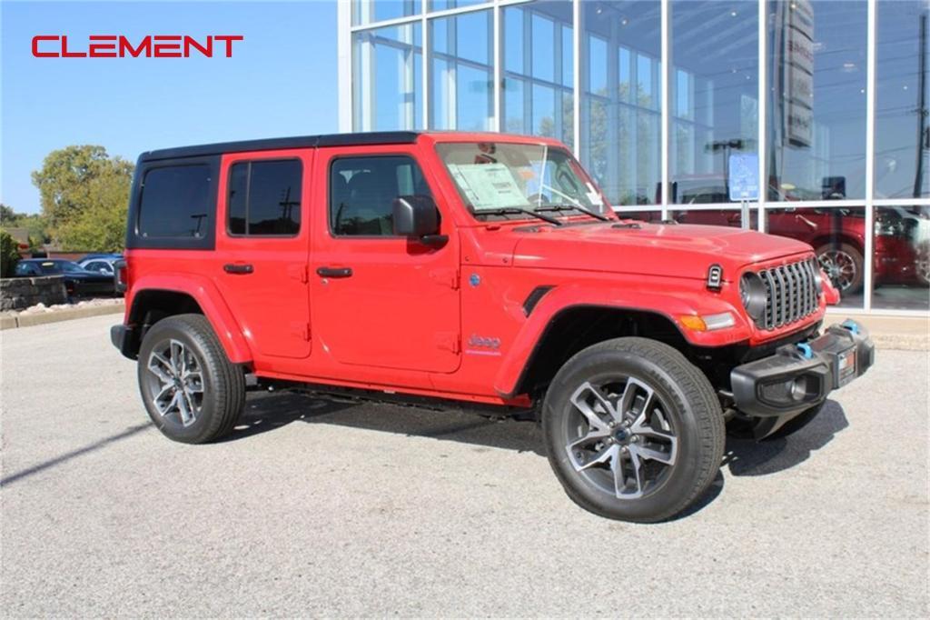 new 2024 Jeep Wrangler 4xe car, priced at $41,987